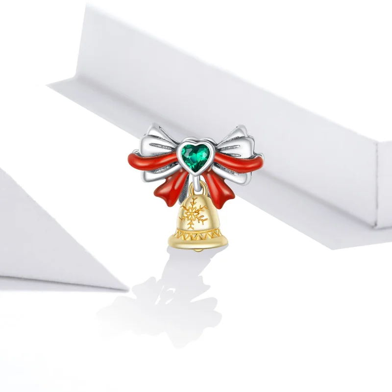 (afbeelding voor) Pandora Style Jingle Bell Bedel Bedel - SCC1668 - Bekijken 2