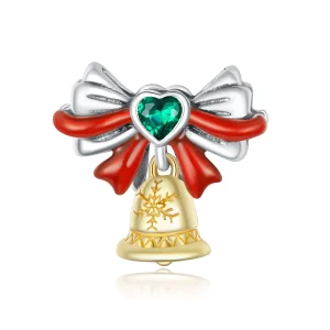 (afbeelding voor) Pandora Style Jingle Bell Bedel Bedel - SCC1668