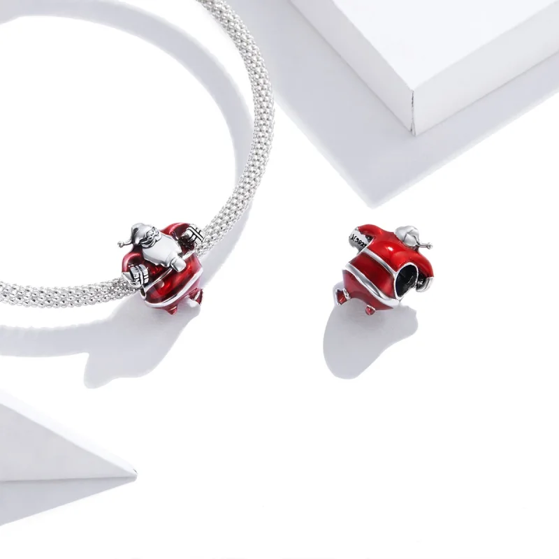 (afbeelding voor) Pandora Style Santa Claus Charm Bedel - SCC1664 - Bekijken 4