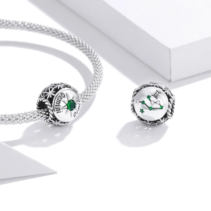 (afbeelding voor) Pandora Style Shining Tweelingen Bedel - SCC1725-7 - Bekijken 3