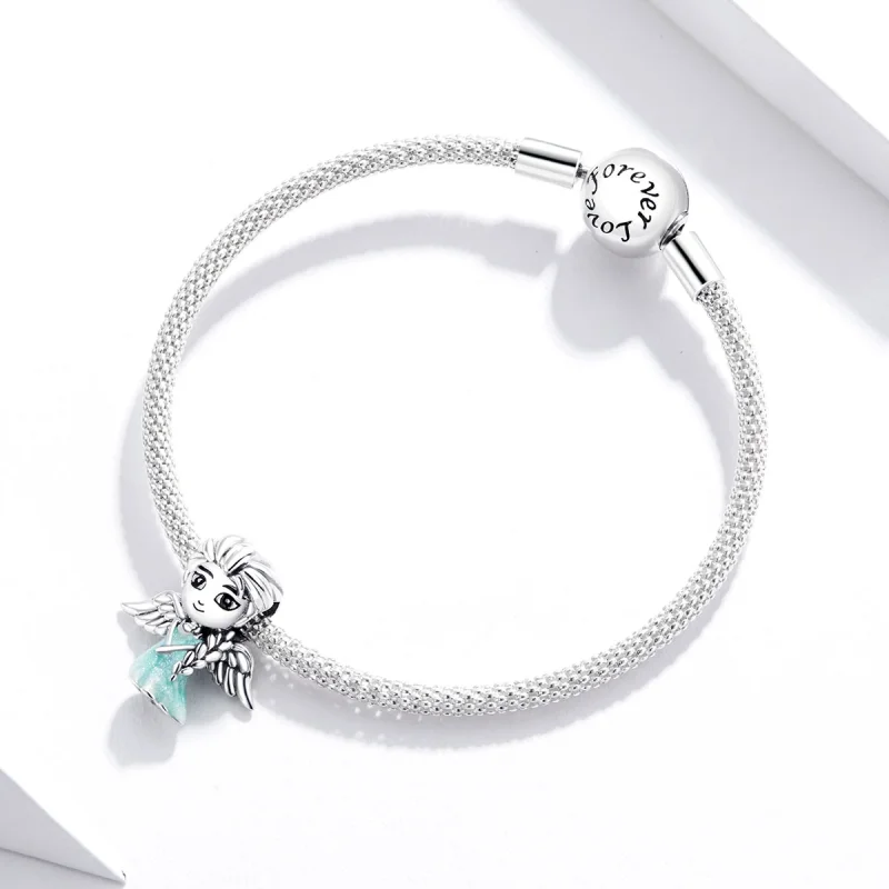 (afbeelding voor) Pandora Style Sneeuw Fairy Charm Bedel - SCC1652 - Bekijken 3