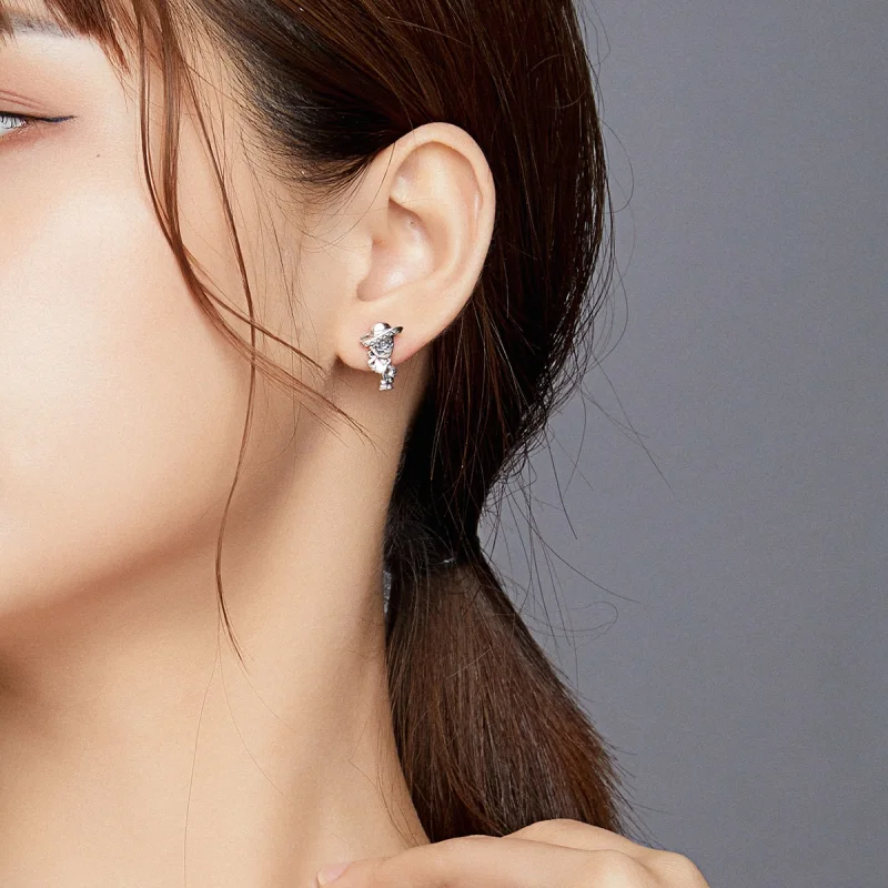 (afbeelding voor) PANDORA Gitaar Skull Man Oorknopjes - BSE420 - Bekijken 4