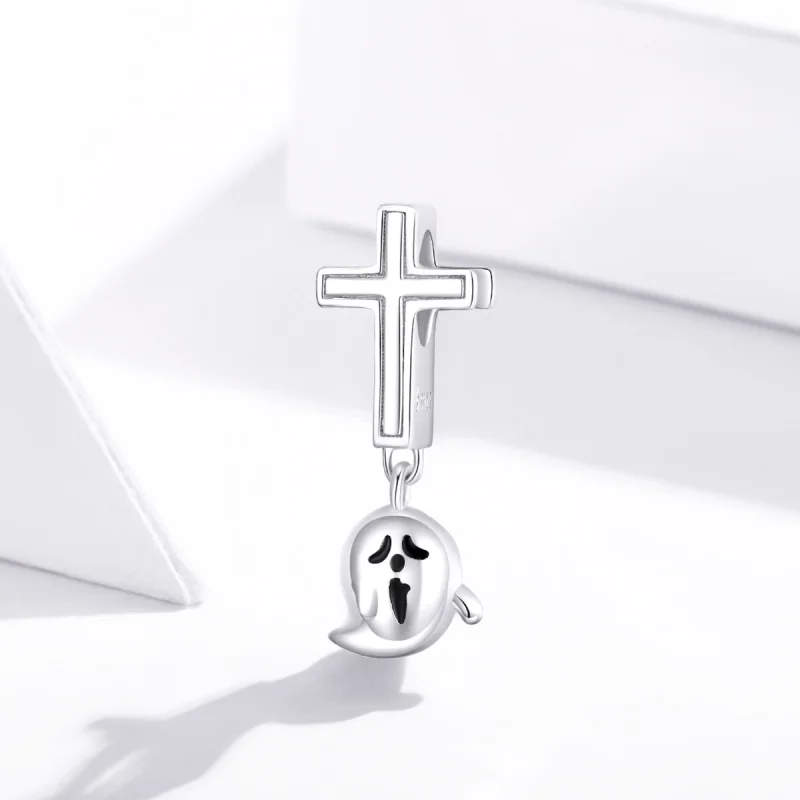 (afbeelding voor) PANDORA Halloween Spook Bedel - BSC328 - Bekijken 2