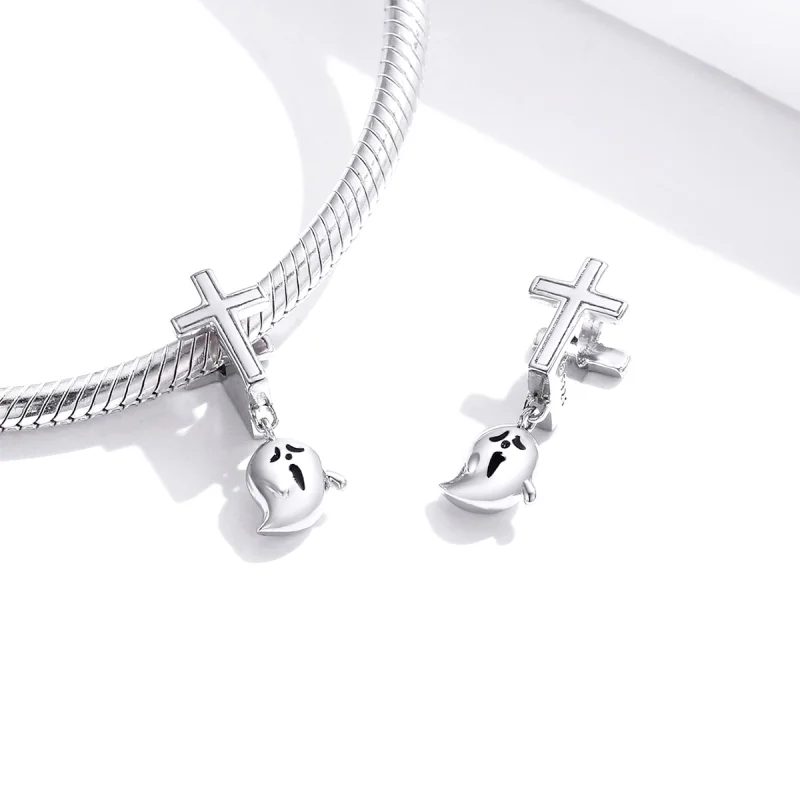 (afbeelding voor) PANDORA Halloween Spook Bedel - BSC328 - Bekijken 4