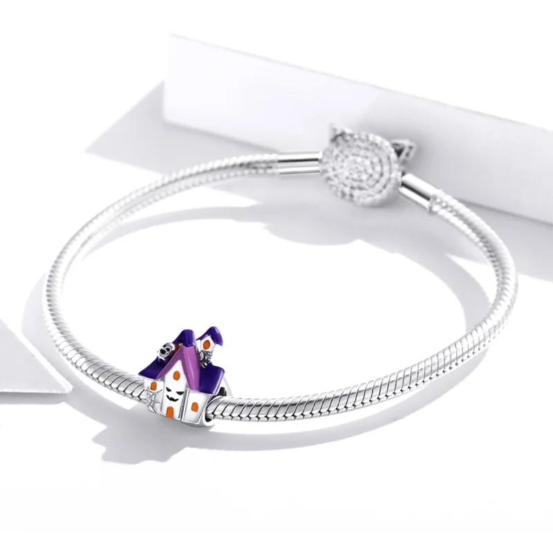 (afbeelding voor) PANDORA Halloween spookhuis Bedel - BSC324 - Bekijken 3