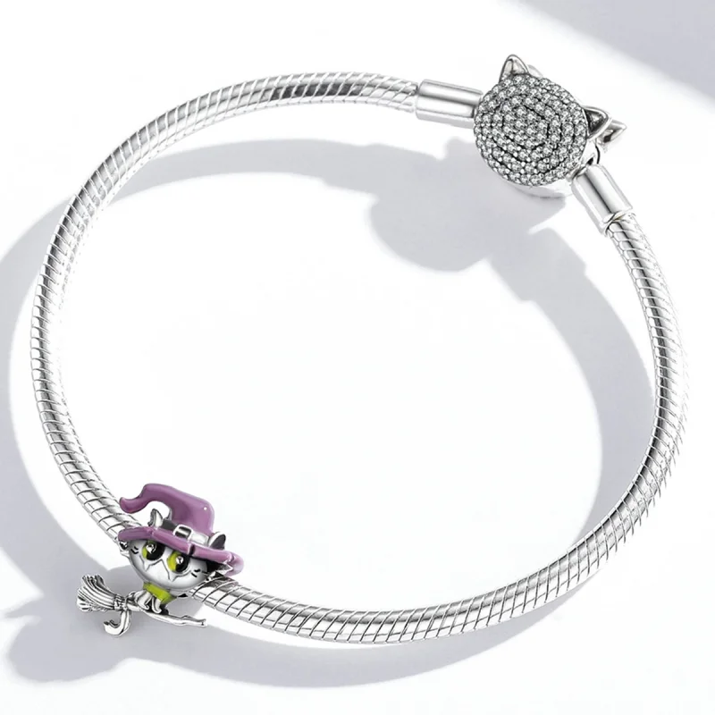 (afbeelding voor) PANDORA Heksenkat Bedel - SCC1956 - Bekijken 3