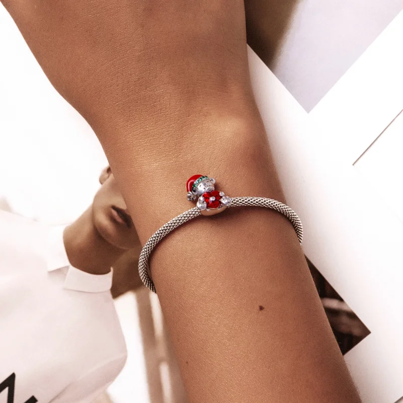 (afbeelding voor) PANDORA Kerstbeer Bedel - SCC2035 - Bekijken 5