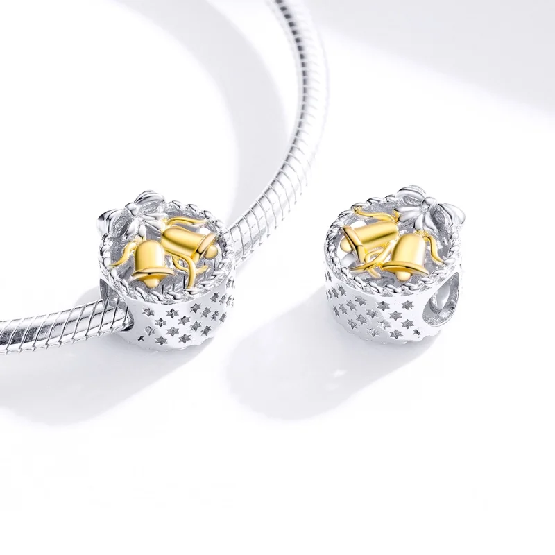 (afbeelding voor) PANDORA Kerstklok Bedel - SCC1358 - Bekijken 2