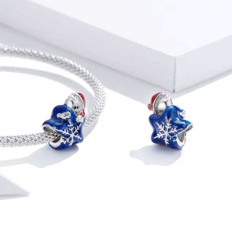 (afbeelding voor) PANDORA Kerstman Bedel - BSC372 - Bekijken 4