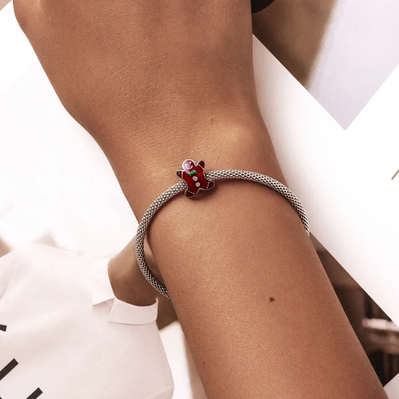 (afbeelding voor) PANDORA Peperkoek Man Bedel - SCC2037 - Bekijken 5