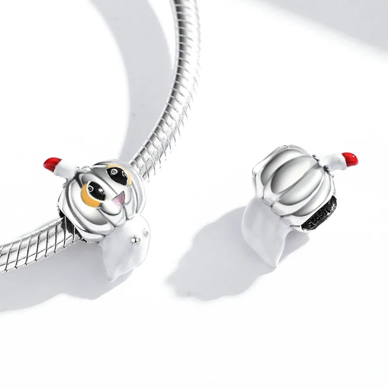 (afbeelding voor) PANDORA Pompoen Ghost Bedel - SCC1981 - Bekijken 3