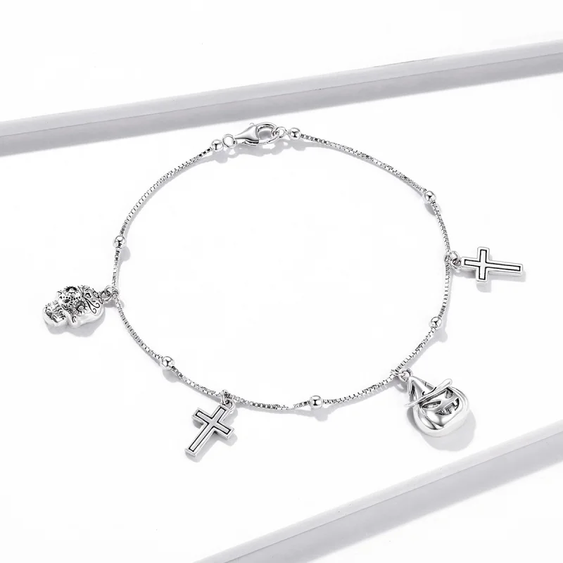 (afbeelding voor) PANDORA Vrolijke Halloween Chain-armband - BSB051 - Bekijken 2