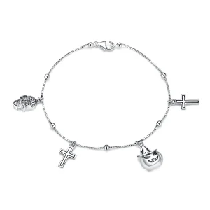 PANDORA Vrolijke Halloween Chain-armband - BSB051 (afbeelding voor) PANDORA Vrolijke Halloween Chain-armband - BSB051