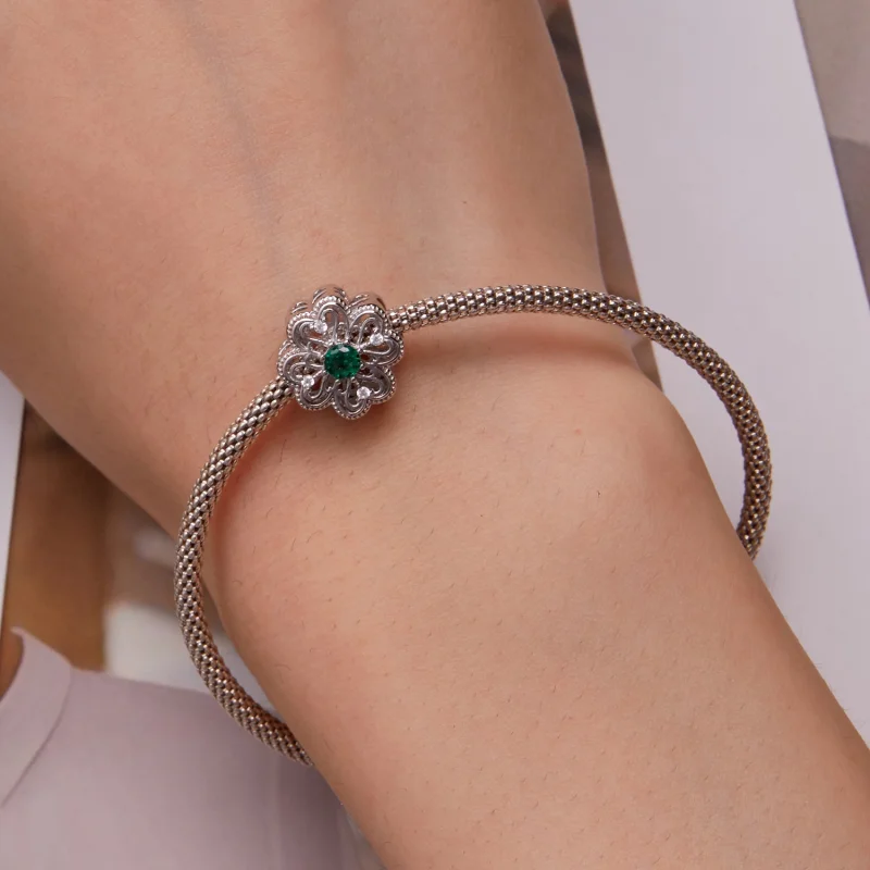 (afbeelding voor) Pandora Stijl 4-Bladige Klavertje Charme - BSC759 - Bekijken 6