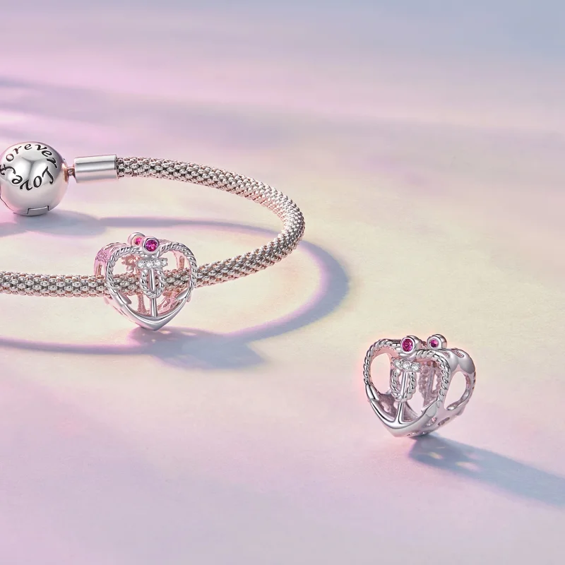 (afbeelding voor) Pandora Stijl Ankerbedel - BSC773 - Bekijken 4