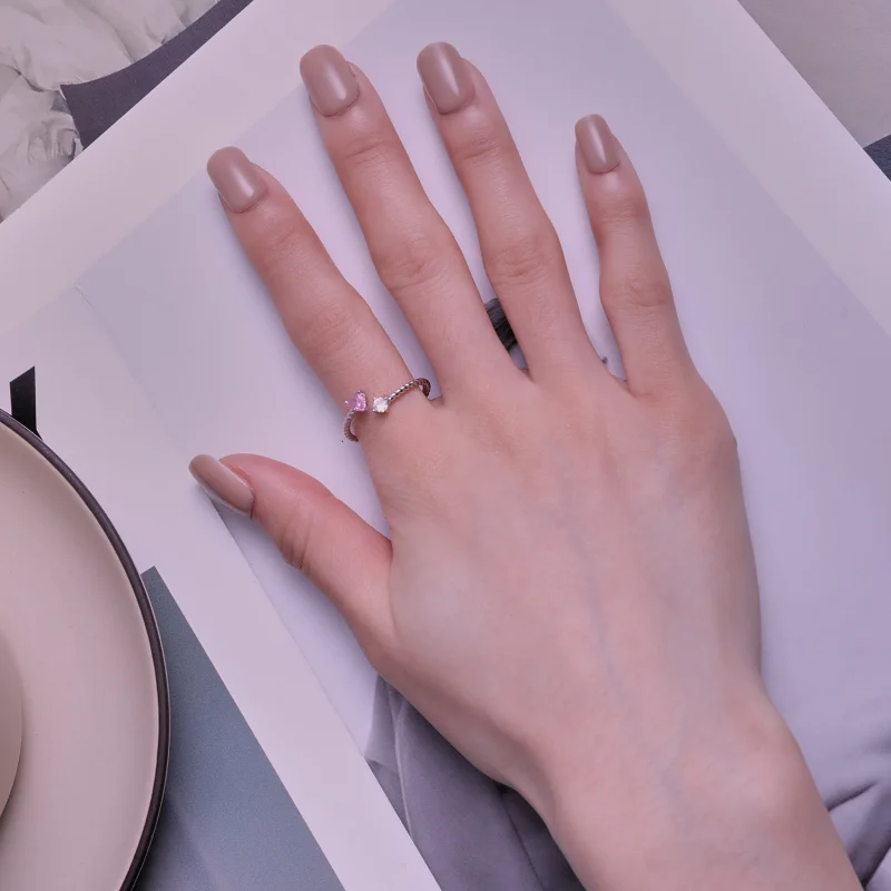 (afbeelding voor) Pandora Stijl Belofte Ringen Voor Haar - SCR924 - Bekijken 5