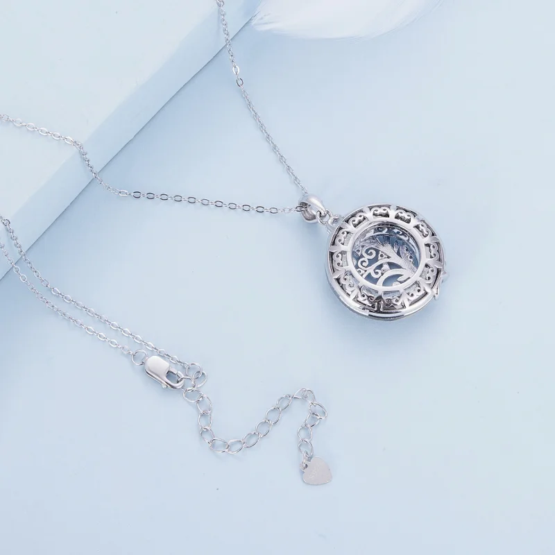 (afbeelding voor) Pandora Stijl Familie Cirkel Ketting - BSN315 - Bekijken 4