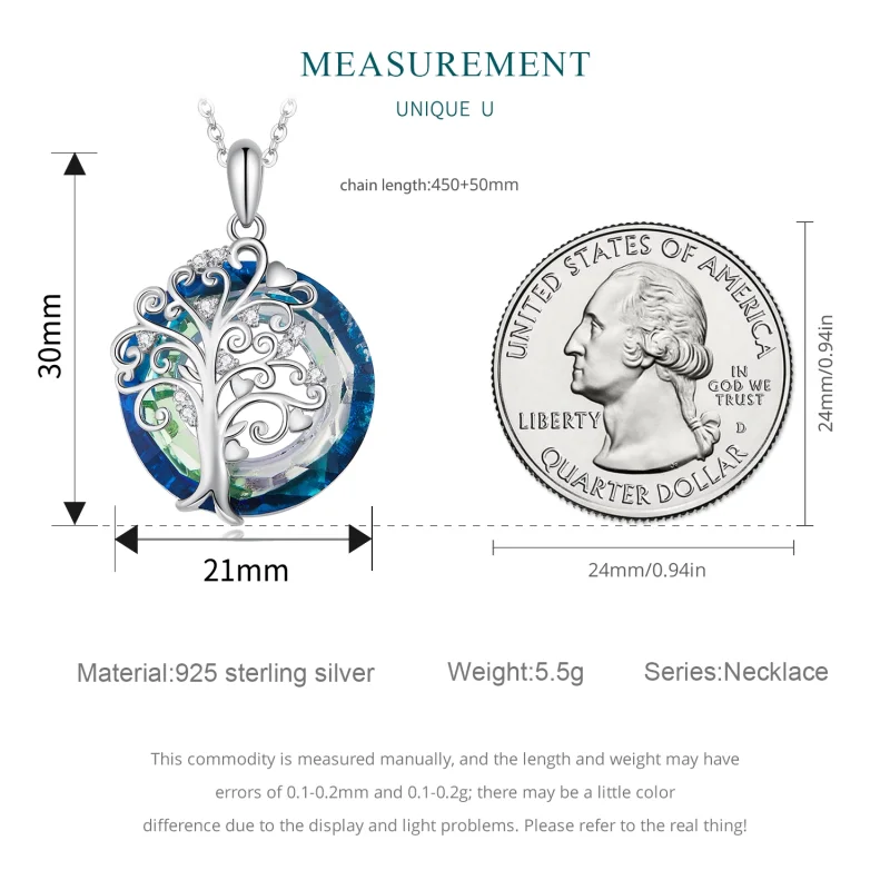 (afbeelding voor) Pandora Stijl Familie Cirkel Ketting - BSN315 - Bekijken 8