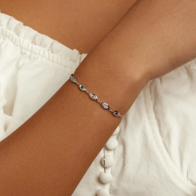 (afbeelding voor) Pandora Stijl Fonkelende Armband - BSB087 - Bekijken 9