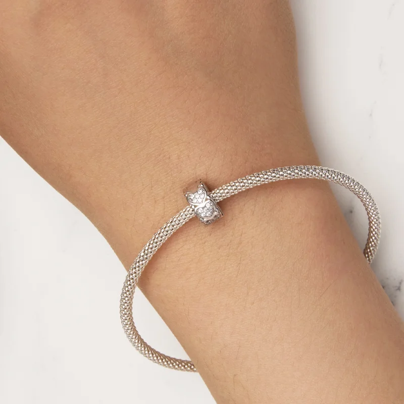 (afbeelding voor) Pandora Stijl Hart Spacer - BSC885 - Bekijken 6