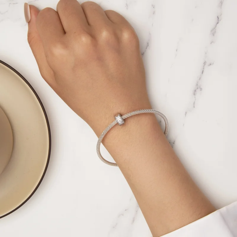 (afbeelding voor) Pandora Stijl Hart Spacer - BSC885 - Bekijken 7