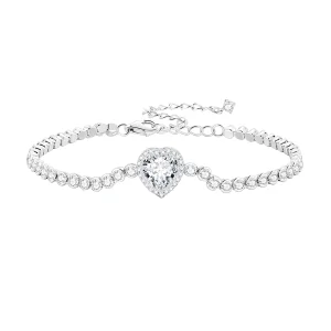 Pandora-stijl Hart Tennis Armband - BSB098 (afbeelding voor) Pandora-stijl Hart Tennis Armband - BSB098