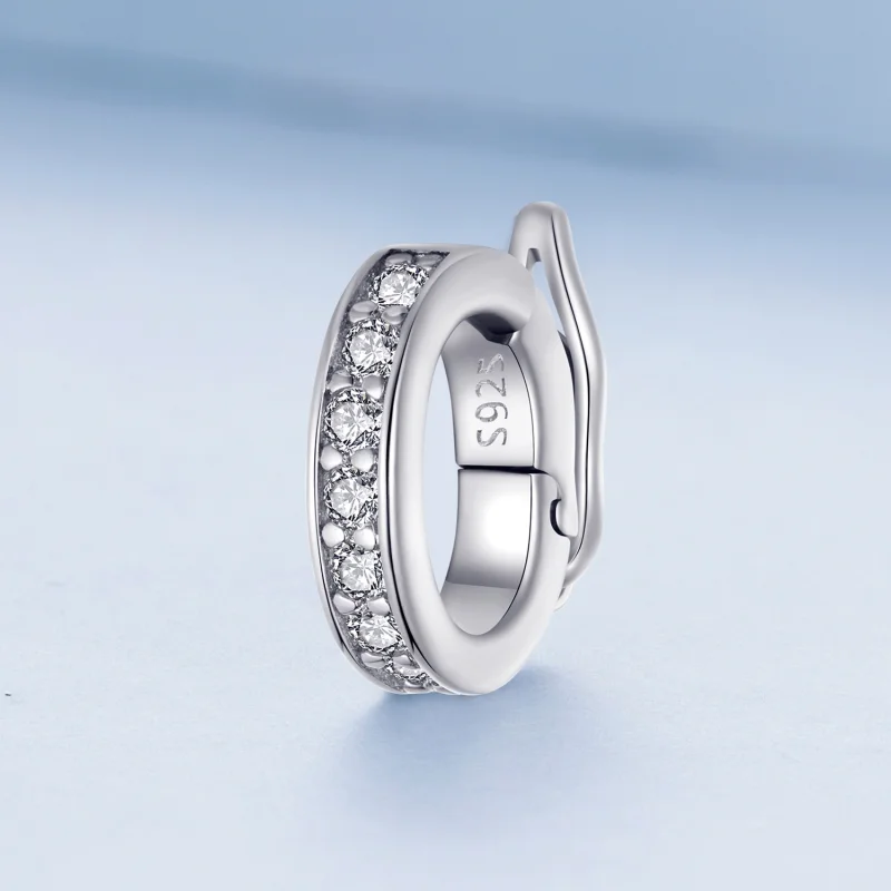 (afbeelding voor) Pandora Stijl Helder Fonkelende Tussenkraal - BSC886 - Bekijken 2