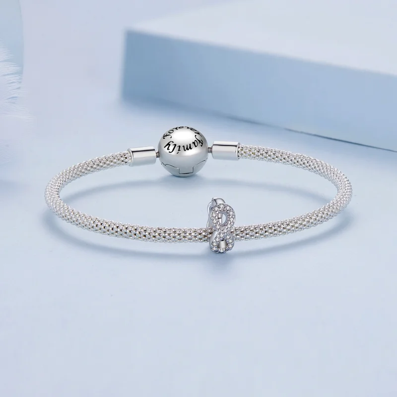 (afbeelding voor) Pandora-stijl Infinity Spacer - BSC887 - Bekijken 5