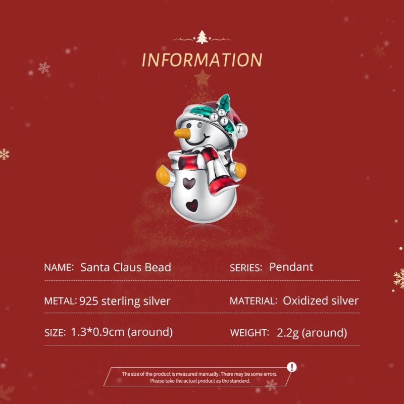 (afbeelding voor) Pandora Stijl Kerst bedels 2022 - SCC2415 - Bekijken 5