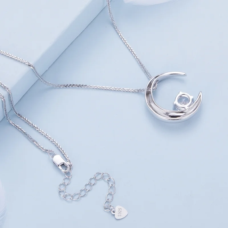 (afbeelding voor) Pandora-stijl Maanhanger - BSN311 - Bekijken 5