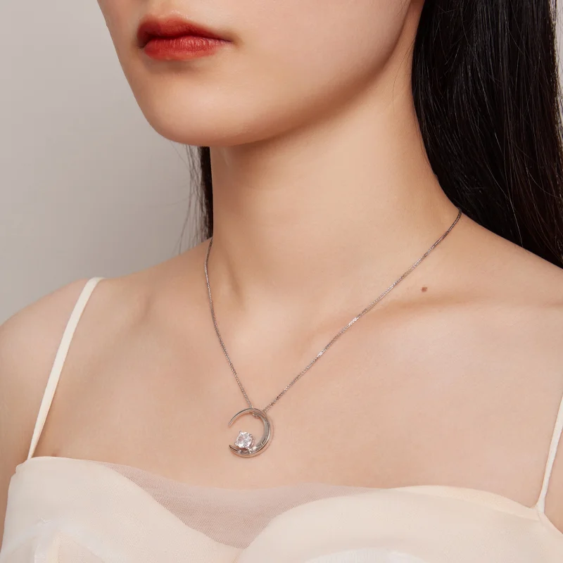 (afbeelding voor) Pandora-stijl Maanhanger - BSN311 - Bekijken 8