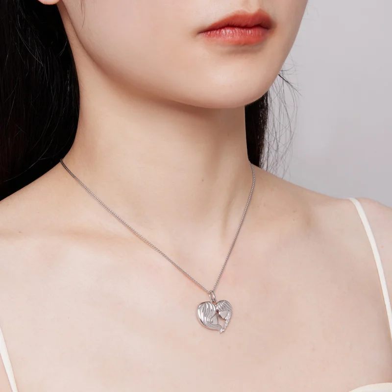 (afbeelding voor) Pandora Stijl Moeder Dochter Ketting - BSN324 - Bekijken 9