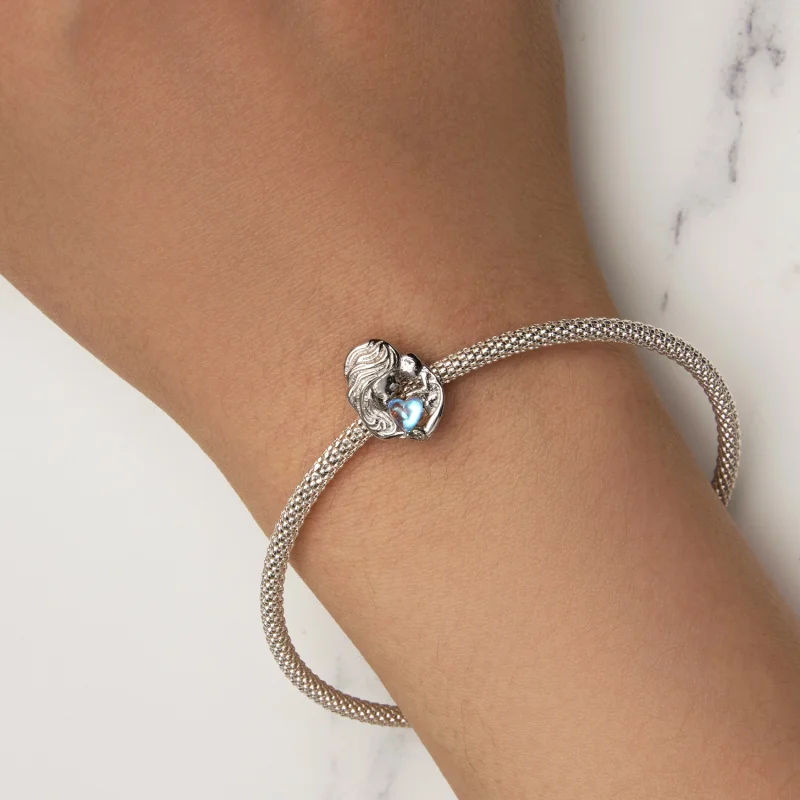 (afbeelding voor) Pandora-stijl Moeder en Zoon Bedel - SCC2539 - Bekijken 6