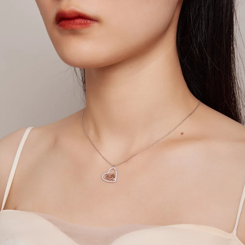 (afbeelding voor) Pandora Stijl Moeder Halsketting - SCN495 - Bekijken 8