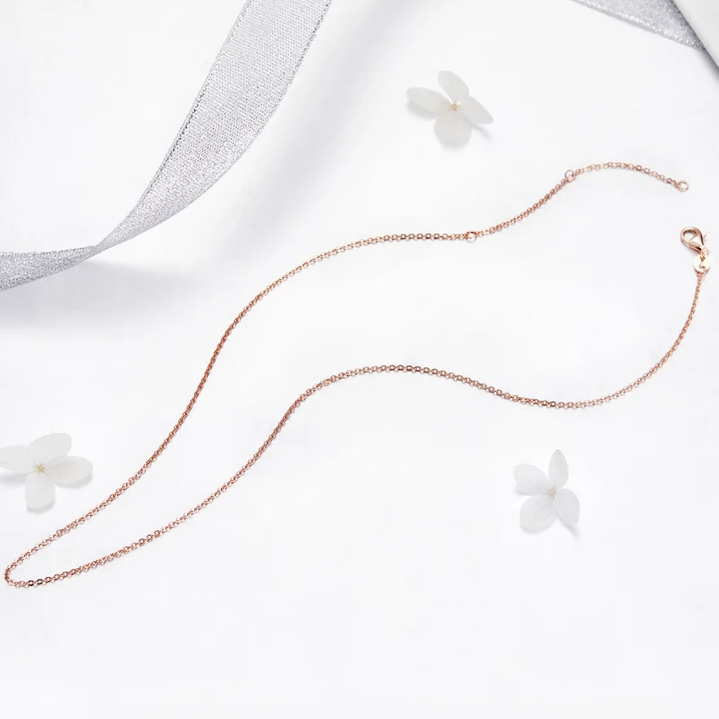 (afbeelding voor) Pandora Stijl Roségouden Ketting - SCA014-45 - Bekijken 2