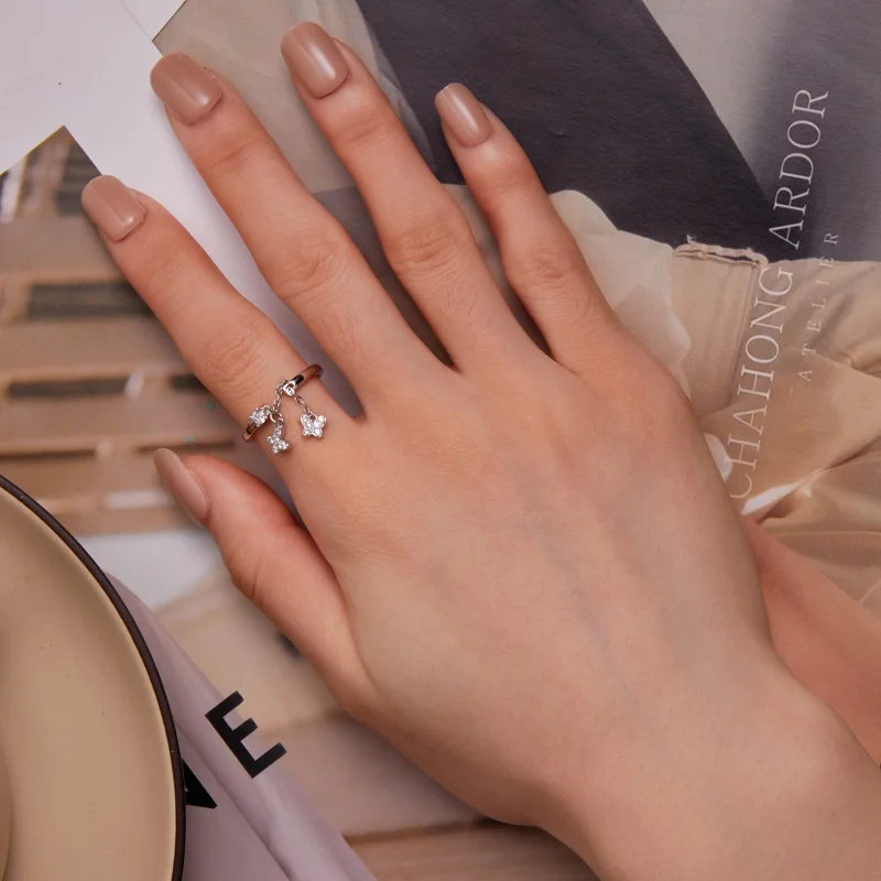 (afbeelding voor) Pandora-stijl Verstelbare Ringen - BSR349 - Bekijken 6