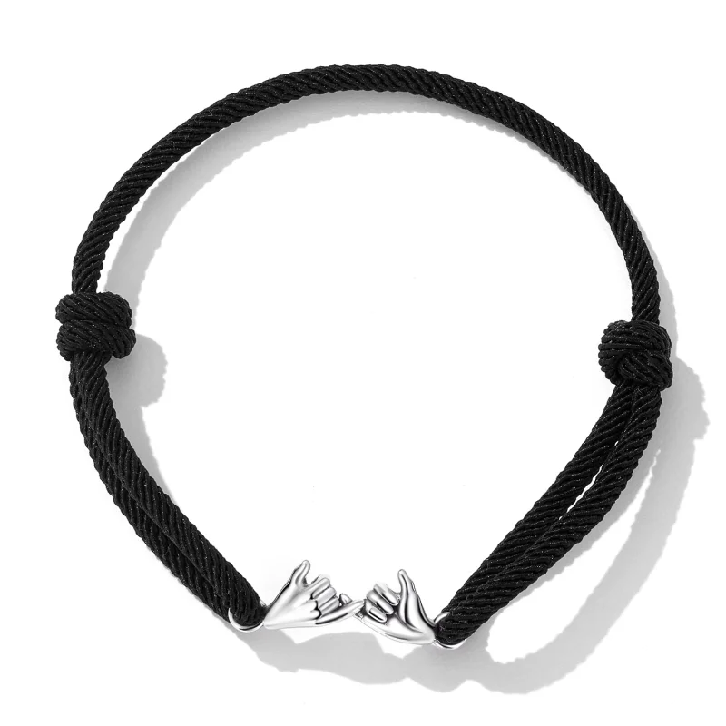 (afbeelding voor) Pandora-stijl vriendschapsarmband - SCB240 - Bekijken 3