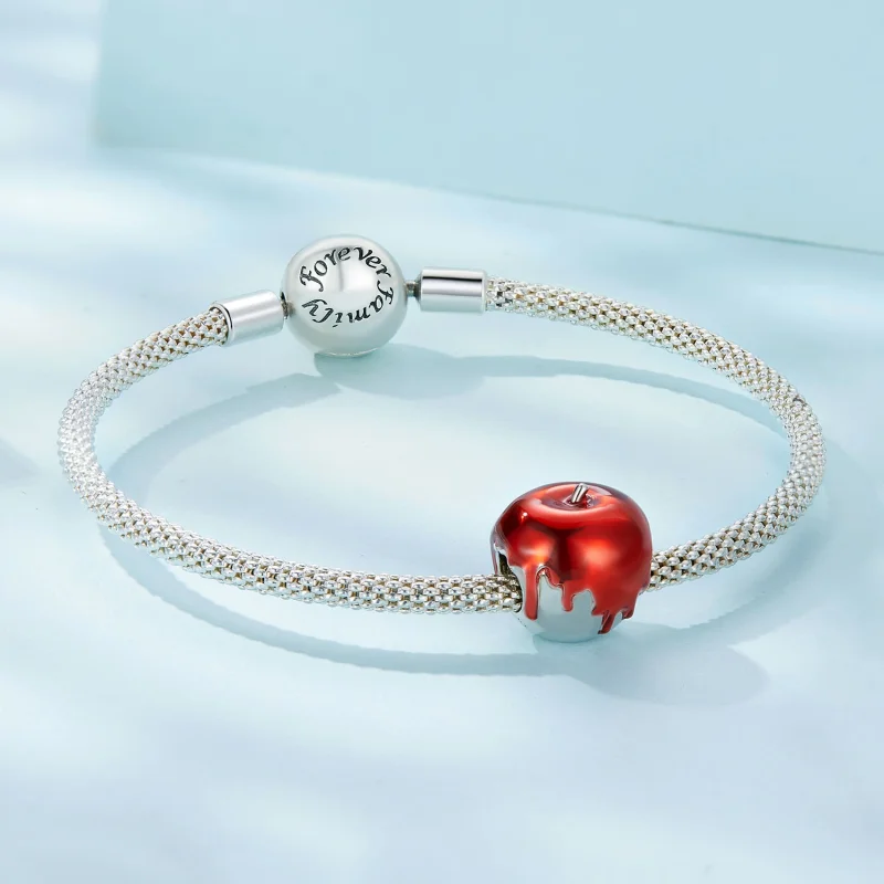 (afbeelding voor) Pandora-stijl Appelbedel - SCC2644 - Bekijken 5