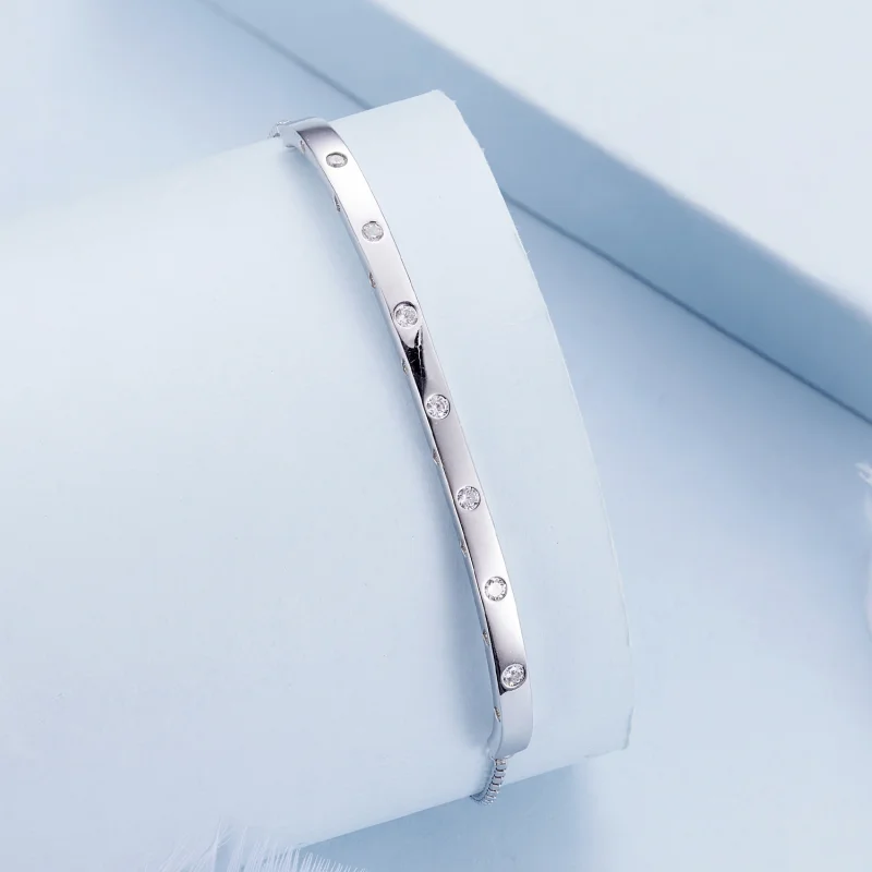 (afbeelding voor) Pandora Stijl Armband Bangle - BSB145 - Bekijken 2