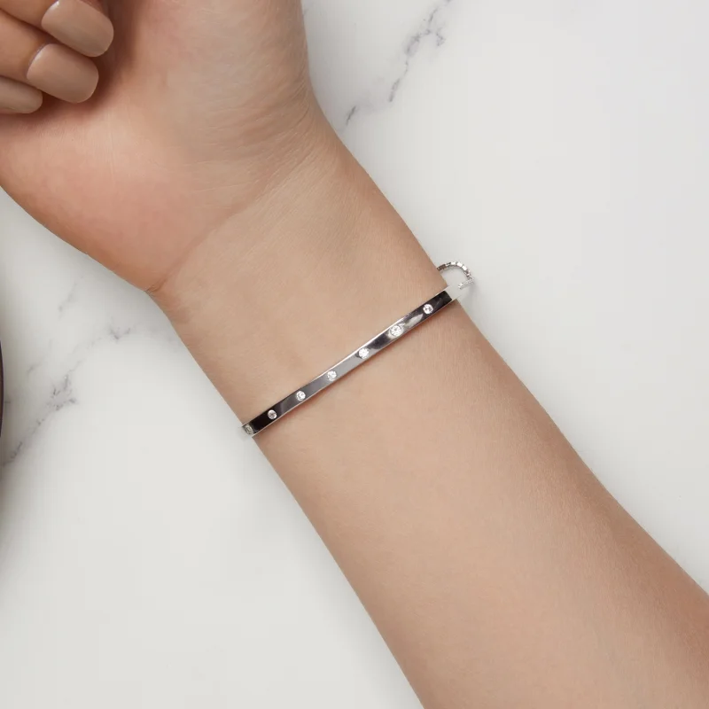 (afbeelding voor) Pandora Stijl Armband Bangle - BSB145 - Bekijken 6