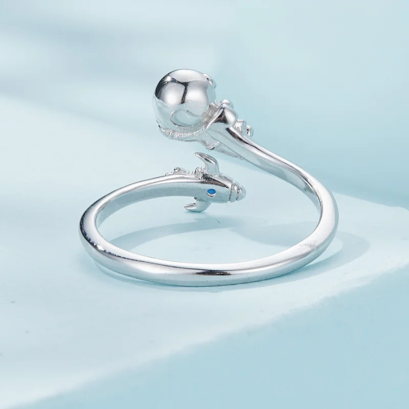 (afbeelding voor) Pandora-stijl Astronaut Ruimteschip Ring - SCR920 - Bekijken 4