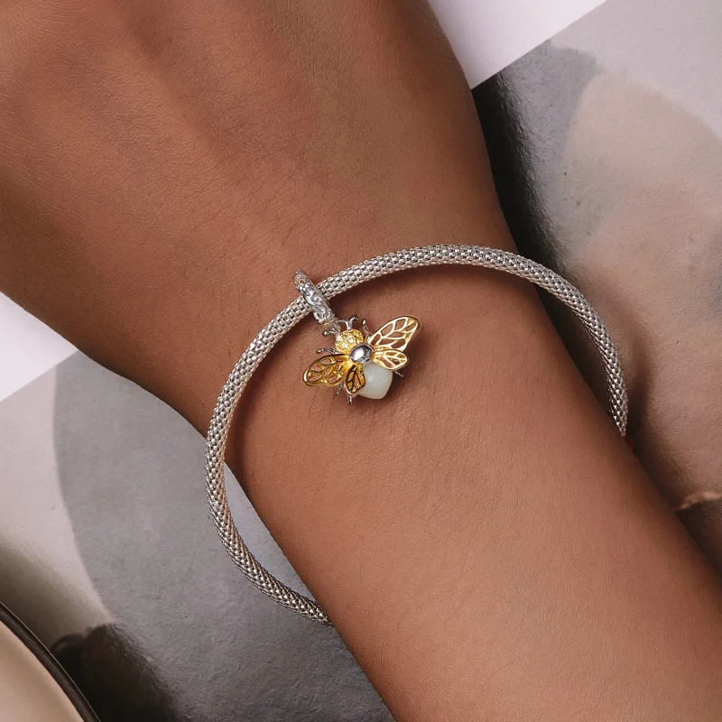 (afbeelding voor) Pandora Stijl Bee Glow-In-The-Dark Hanger - SCC2616 - Bekijken 7