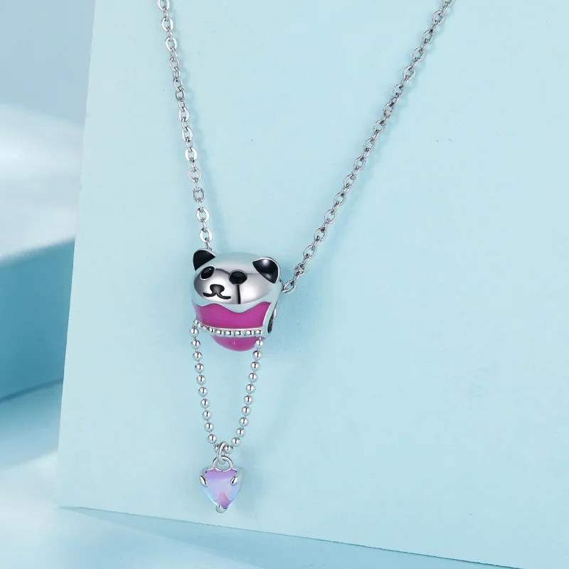 (afbeelding voor) Pandora Stijl Beer Luchtballon Bedel - SCC2550 - Bekijken 2