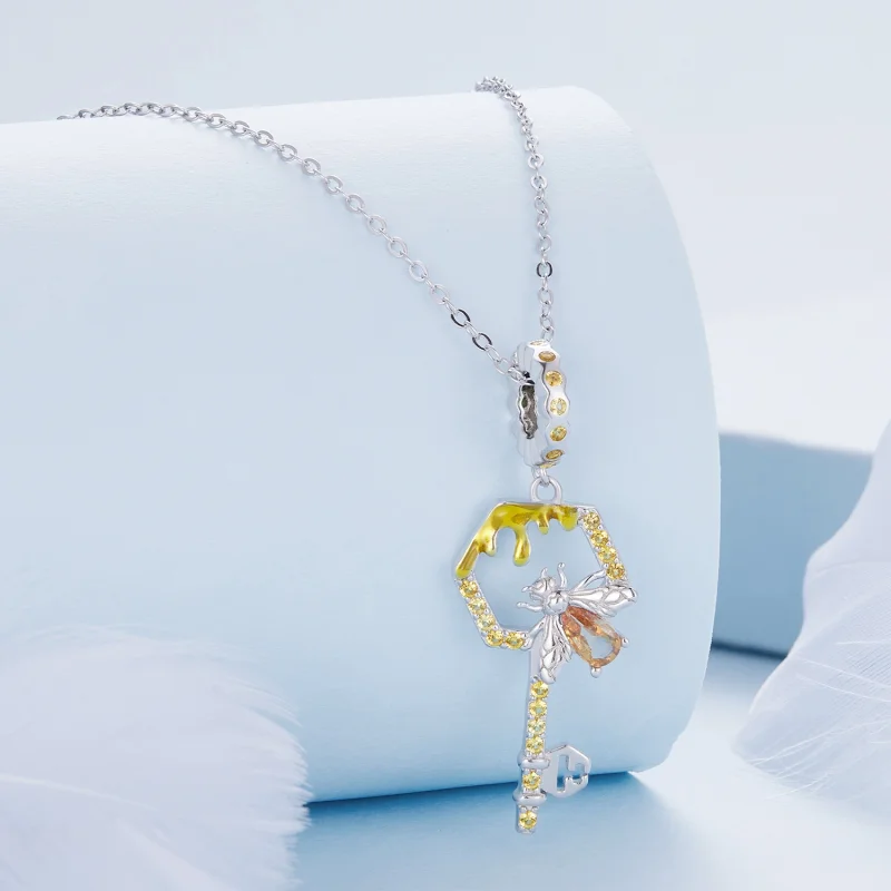 (afbeelding voor) Pandora-stijl Bijenkorf Sleutelbedel - BSC822 - Bekijken 2