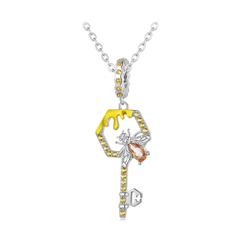 (afbeelding voor) Pandora-stijl Bijenkorf Sleutelbedel - BSC822 - Bekijken 6