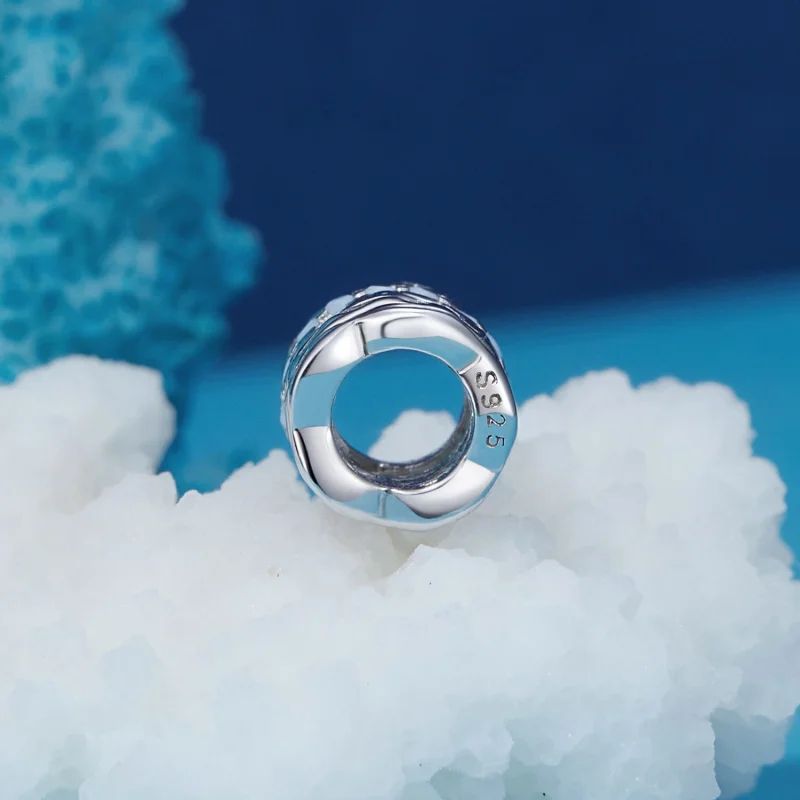 (afbeelding voor) Pandora Stijl Blauwe Ster Bedel - BSC919 - Bekijken 3