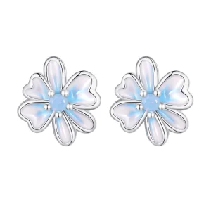 (afbeelding voor) Pandora-stijl Bloem Studs Oorbellen - SCE1572