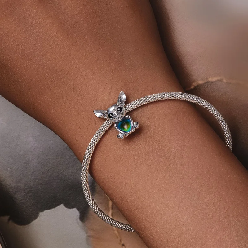 (afbeelding voor) Pandora-stijl Chihuahua-bedel - SCC2601 - Bekijken 8