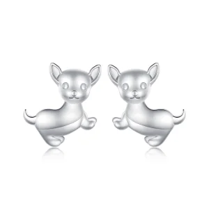 (afbeelding voor) Pandora-stijl Chihuahua-stekkers Oorbellen - SCE1620