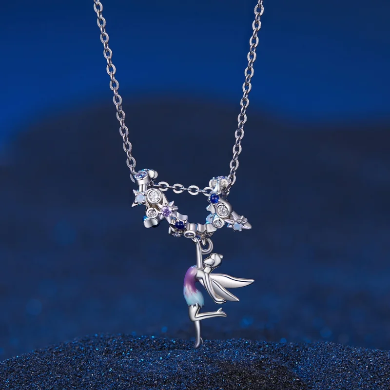 (afbeelding voor) Pandora Stijl Dag en Nacht Elf Bedel - SCC2552 - Bekijken 2